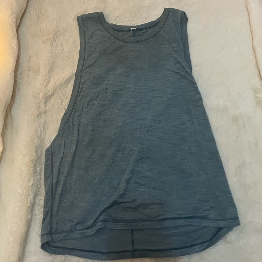 lululemon athletica Slate Blue Tank Muscle Tee